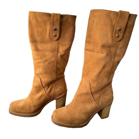 UGG Josie Boots Mid Calf Convertible Ankle Boot Bootie - Picture 2 of 16